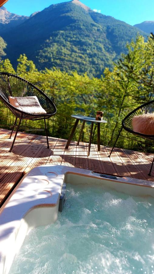 Chalet l'Empreinte Saint-Étienne-de-Tinée Extérieur photo