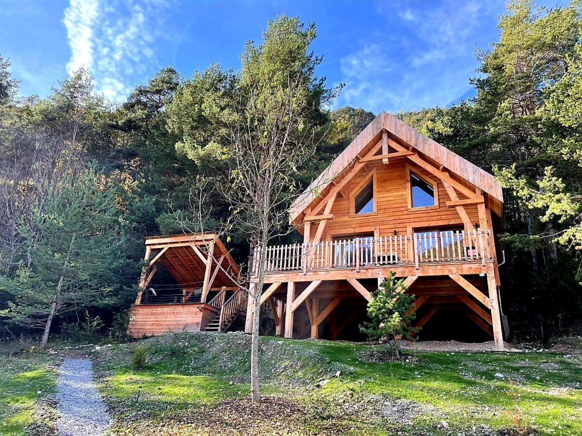 Chalet l'Empreinte Saint-Étienne-de-Tinée Extérieur photo